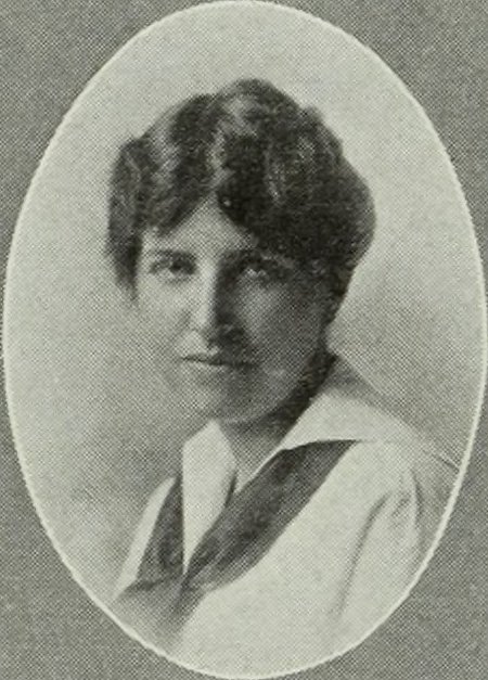 Yearbook portrait of Mary F. Murphy, Newton High School, class of 1916