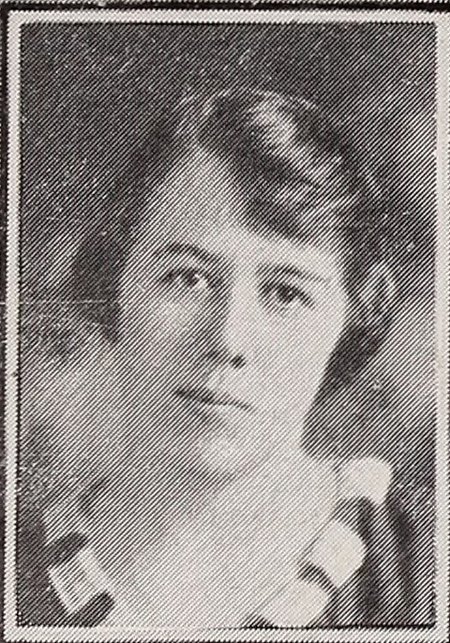 Yearbook portrait of Gertrude Kenyon Marshall, Newton High School, class of 1920