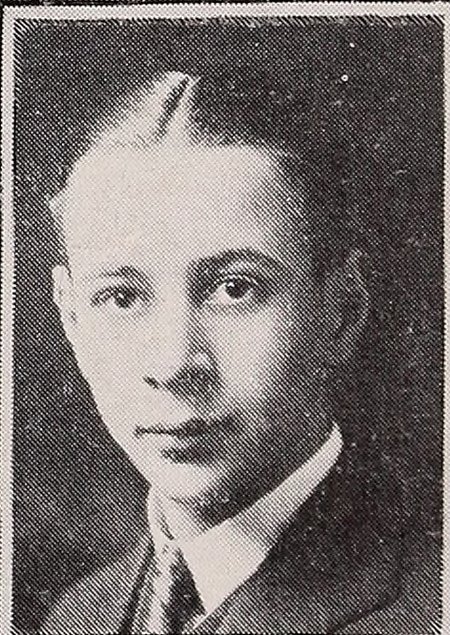 Yearbook portrait of Russell W. Letteney, Newton High School, class of 1920