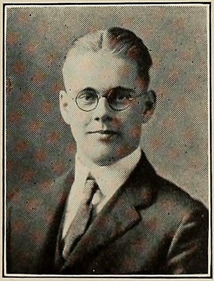 Allyn Child Woodward in the 1924 Newton High School yearbook