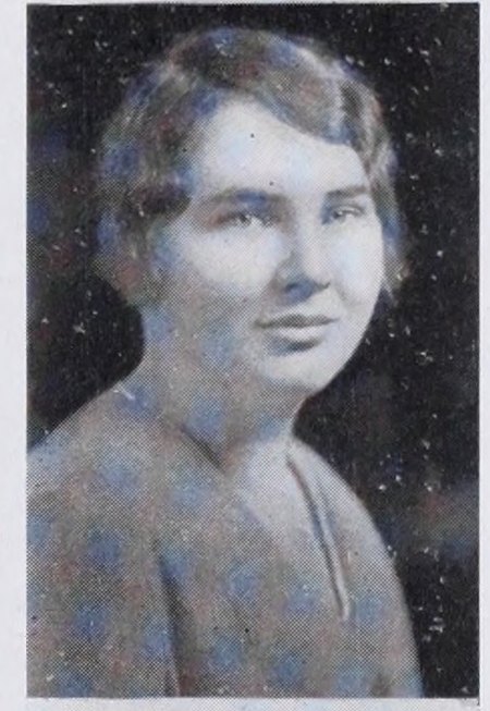 Portrait of Barbara King, Newton High School, class of 1928