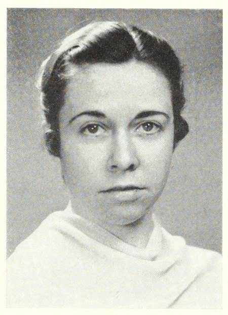 Portrait of Miriam A. Kelly, Worcester State Teachers College, class of 1936
