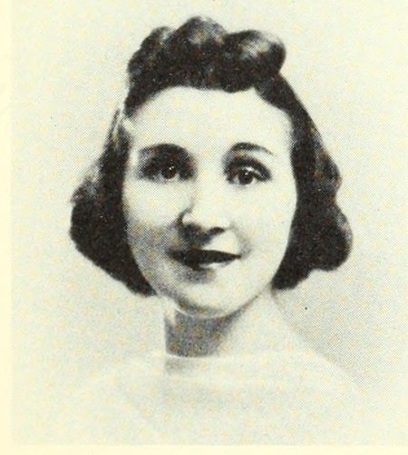 Portrait of Barbara Fox, Worcester State Teachers College, class of 1938