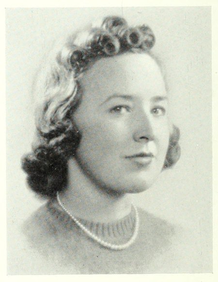 Portrait of Norma Elizabeth Hall, Worcester State Teachers College, class of 1939