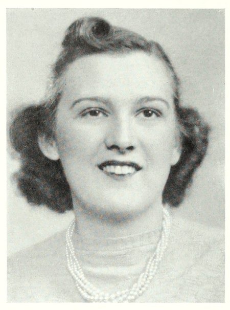 Portrait of Eugenia Isabel Richards, Worcester State Teachers College, class of 1940