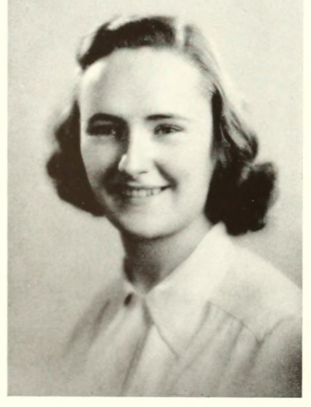 Portrait of Kathleen T. Sweeney, Worcester State Teachers College, class of 1942