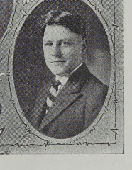 Yearbook portrait of Henry Adams, Somerville High School, class of 1922