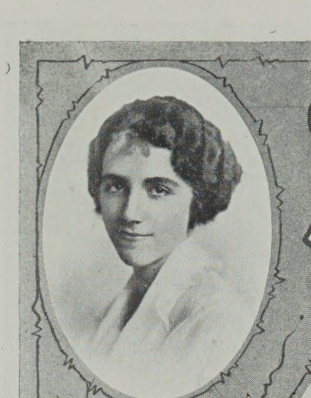 Yearbook portrait of Madeline Ryan, Somerville High School, class of 1922