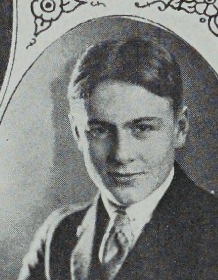 Yearbook portrait of Raymond Bennett, Somerville High School, class of 1924