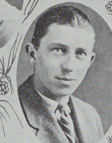 Yearbook portrait of Frederick G. Baker, Somerville High School, class of 1925
