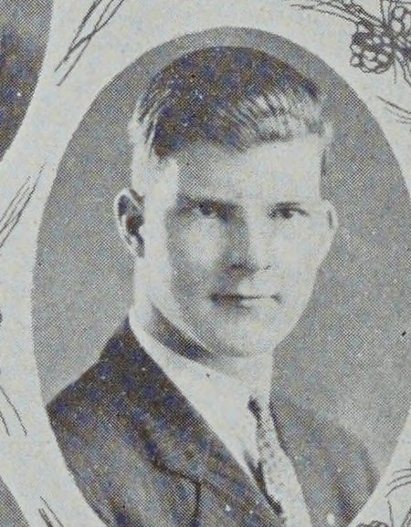 Yearbook portrait of Nelson Wright, Somerville High School, class of 1925