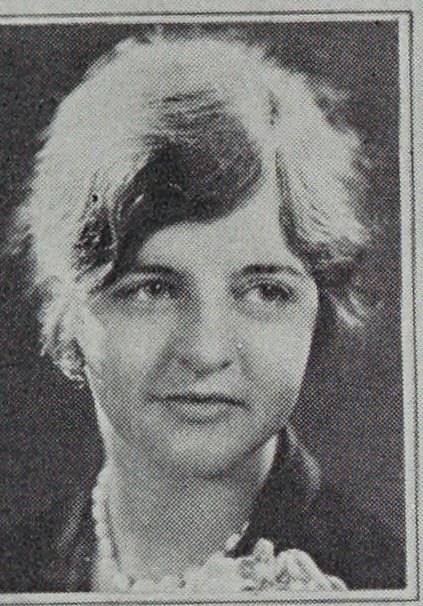 Dorothy Seymour in the 1928 Somerville High School yearbook