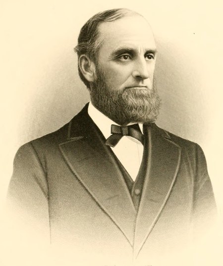 Portrait of Edward Miller, Representative Men of Connecticut, 1861-1894, biography, 1894