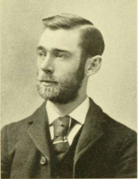 Portrait of William L. Barber, Representative Men of Somerville, 1898, somerville city official (1892-93.), 1898