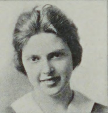 Yearbook portrait of Josephine M. McCarthy, Somerville High School, class of 1917