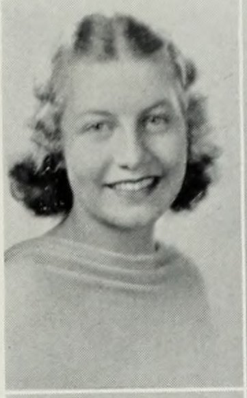 Portrait of Doris M. Hogan, Roslindale High School, class of 1937