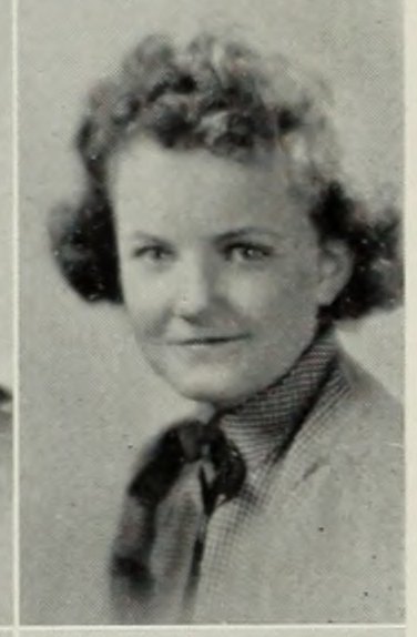 Portrait of Mary E. Connolly, Roslindale High School, class of 1937