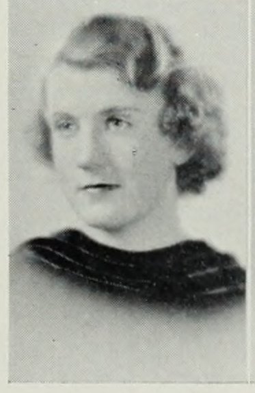 Portrait of Mary E. Lynch, Roslindale High School, class of 1937