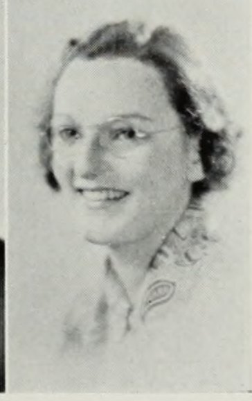 Portrait of Mary E. Morse, Roslindale High School, class of 1937