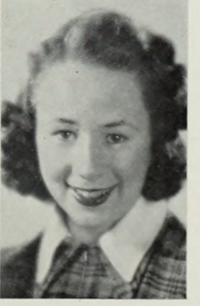 Portrait of Barbara G. Young, Roslindale High School, class of 1938
