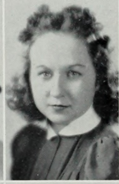 Portrait of Catherine E. Hughes, Roslindale High School, class of 1939