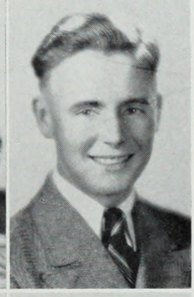 Portrait of Lawrence D. Barry, Roslindale High School, class of 1939