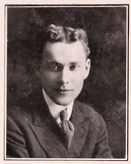 William Sidney Wood in the 1922 Fitchburg Normal School yearbook