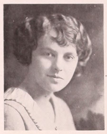 Yearbook portrait of Doris Agnes Ryder, Fitchburg Normal School, class of 1923
