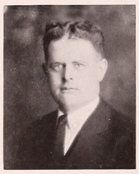 Yearbook portrait of Harold Wentzel Blake, Fitchburg Normal School, class of 1923
