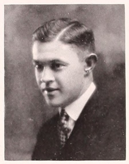 Ralph Maurice Killelea in the 1923 Fitchburg Normal School yearbook