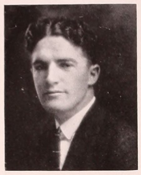 Portrait of Thomas Francis Carr, Fitchburg Normal School, class of 1923