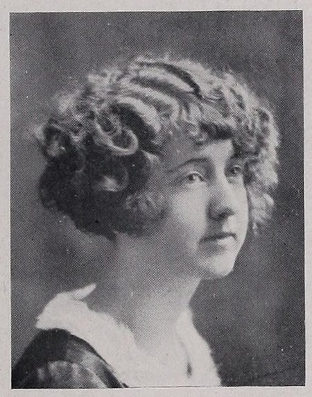 Yearbook portrait of Beatrice Elizabeth Burgess, Fitchburg High School, class of 1925