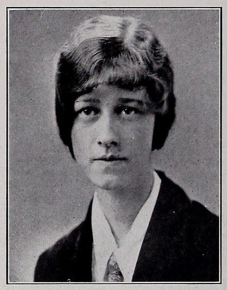 Yearbook portrait of Marjorie Louise Daniels, Fitchburg Normal School, class of 1927