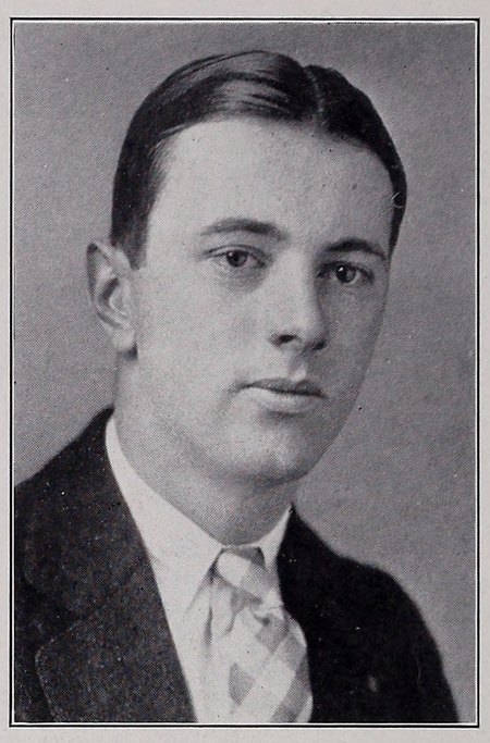 Thomas J. Carrigan in the 1927 Fitchburg Normal School yearbook