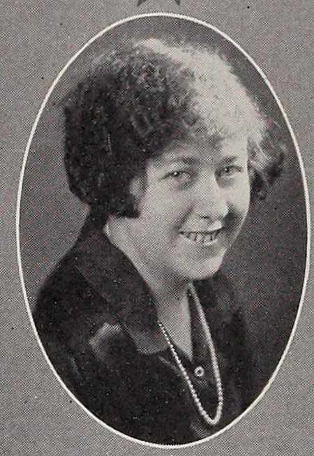 Beatrice E. Lamb in the 1928 Fitchburg Normal School yearbook