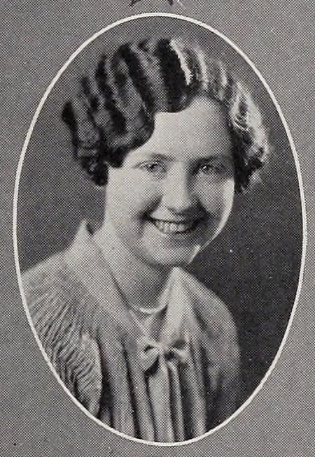 Yearbook portrait of Catherine V. Smith, Fitchburg High School, class of 1928