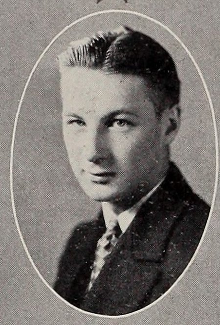 Edward A. Lakso in the 1928 Fitchburg Normal School yearbook