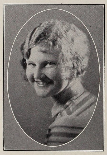 Yearbook portrait of Gertrude M. Fitzgerald, Fitchburg High School, class of 1928