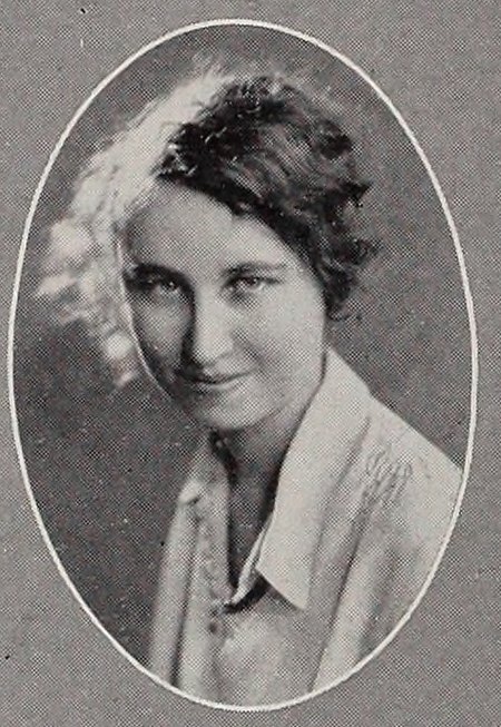 Mary L. Fraser in the 1928 Fitchburg Normal School yearbook