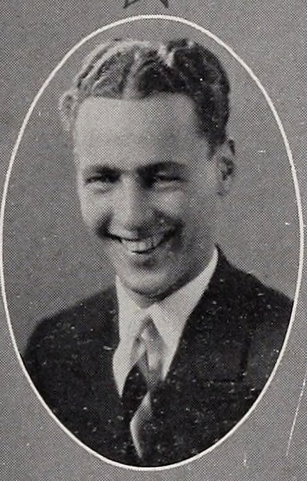 Robert E. Gosselin in the 1928 Fitchburg Normal School yearbook
