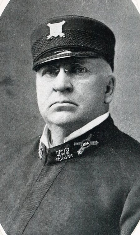 Portrait of Charles D. Holmes, Ancient and Honorable Artillery Company of Massachusetts (Souvenir Portrait Album, 1903), member, ancient and honorable artillery company, 1903