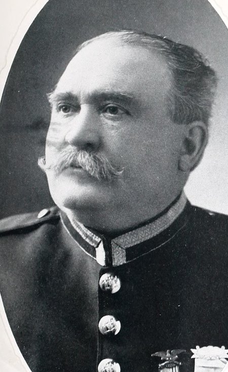 Portrait of Charles Emerson Howe, Ancient and Honorable Artillery Company of Massachusetts (Souvenir Portrait Album, 1903), member, ancient and honorable artillery company (hon), 1903