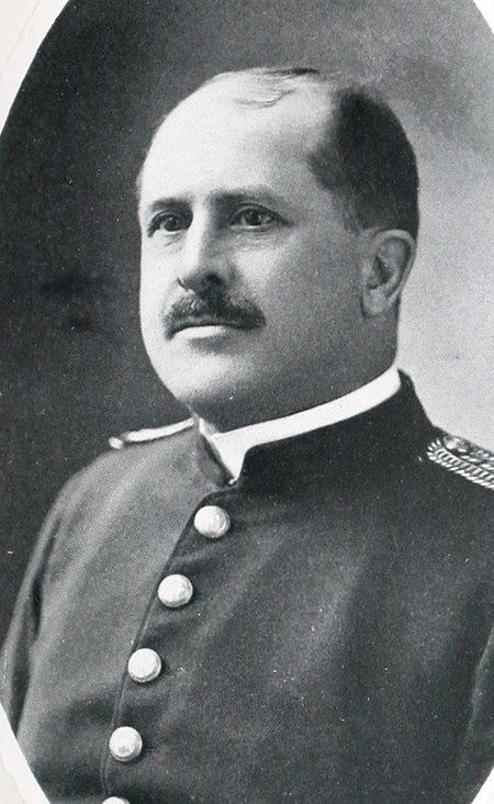 Portrait of Edward C. Johnson, Ancient and Honorable Artillery Company of Massachusetts (Souvenir Portrait Album, 1903), member, ancient and honorable artillery company, 1903