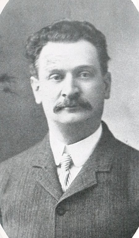 Portrait of George Adams, Ancient and Honorable Artillery Company of Massachusetts (Souvenir Portrait Album, 1903), member, ancient and honorable artillery company, 1903