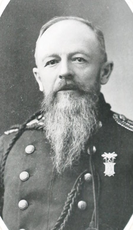 Portrait of John A. Emery, Ancient and Honorable Artillery Company of Massachusetts (Souvenir Portrait Album, 1903), member, ancient and honorable artillery company (sergt), 1903