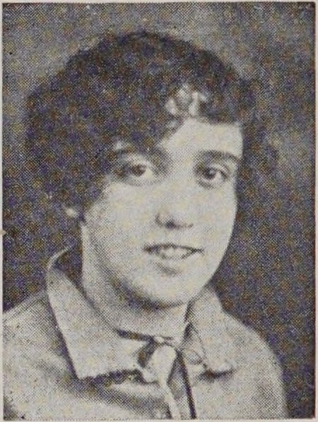 Yearbook portrait of Alice Lois Greene, Lowell High School, class of 1926