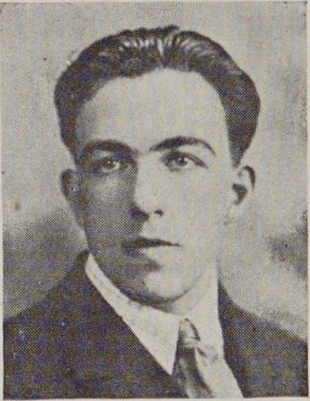 Yearbook portrait of Harold Clark White, Lowell High School, class of 1926