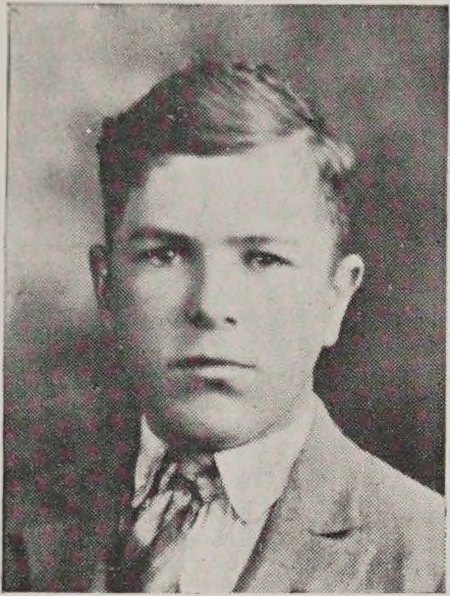 Yearbook portrait of John Joseph Linehan, Lowell High School, class of 1926