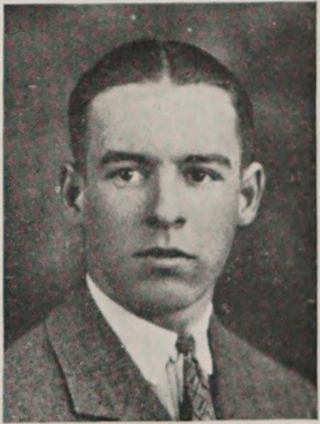 Yearbook portrait of John Joseph McDonald, Lowell High School, class of 1926