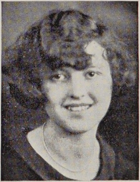 Yearbook portrait of Mary Teresa Flanagan, Lowell High School, class of 1926